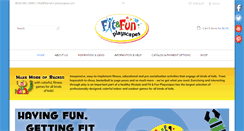 Desktop Screenshot of fitandfunplayscapes.com